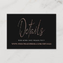 Search for gold foil wedding enclosure cards Script