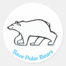 Search for polar animals stickers Bear