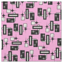 Search for black and white diamond pattern fabric Retro