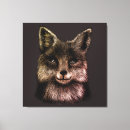 Search for wild fox canvas prints Forest