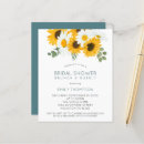 Search for sunflower bridal brunch invitations Botanical