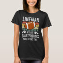 Search for quarterback tshirts Lineman