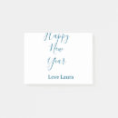 Search for happy new year post it notes Calligraphy typography elegant