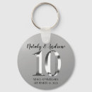 Search for tenth anniversary keychains 10th