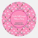 Search for golf party stickers For her