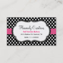 Recherche de polka dot business cards Professionnel