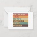 Search for husband note cards Marriage