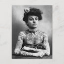 Search for vintage tattoo postcards Women