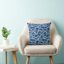 Search for asian inspired pillows Blue