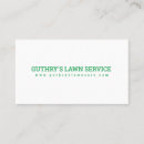 Search for turn business cards Grass