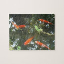 Recherche de poisson rouge puzzles Poissons