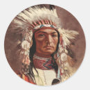 Search for native american warrior stickers Tribal