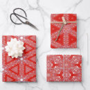 Search for red sparkle wrapping paper Damask