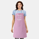 Search for queen of the kitchen aprons Pink