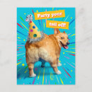 Search for funny dog birthday invitations Cute animal