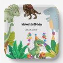 Search for baby dinosaur plates Boy dinosaur party