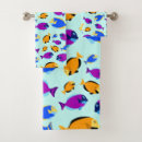 Search for tropical fish bath towels Nautical