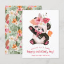 Search for panda valentines day cards Watercolor