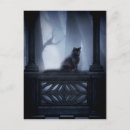 Search for gothic cat postcards Halloween