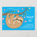 Search for cute sloth invitations Kids