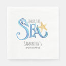Search for nautical baby shower decor Under the sea