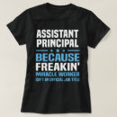 Search for assistant principal tshirts Job