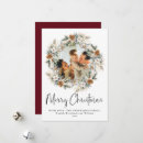 Search for wreath christmas cards Typography