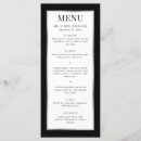 Search for black and silver wedding menus Dinner