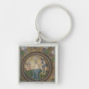 Search for baptism square keychains John