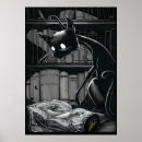 Search for cat reading book posters Spooky