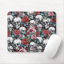 Search for goth skull mousepads Roses