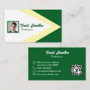 Recherche de vert et blanc cartes visite Administrative professional
