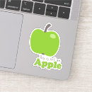 Recherche de vert pomme autocollants Drôle