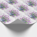 Search for flower pot wrapping paper Birthday