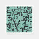 Recherche de motif abstrait serviettes Moyen siècle moderne