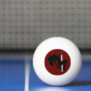Recherche de silhouette balles ping pong Rouge