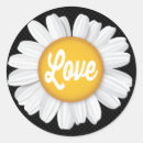 Search for black and white daisy stickers Flower