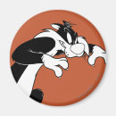 Recherche de sylvester magnets Personnage de looney tune