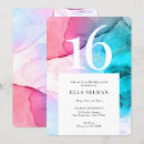 Search for marble birthday invitations Modern