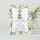 Search for blue giraffe baby shower invitations Bow