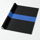 Search for thin blue line wrapping paper Usa