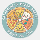 Search for pizza slice stickers Birthday party