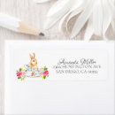 Search for rabbit return address labels Baby shower