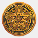 Search for the pentacle stickers Red