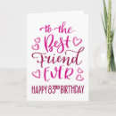 Search for 83rd birthday cards For her