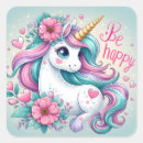 Search for happy birthday fairy stickers Unicorn