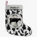 Search for western christmas stockings Cowhide