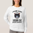 Search for tuxedo cat tshirts Black and white cat