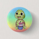 Recherche de tortue mignonne badges Bébé