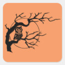 Search for black owl stickers Orange